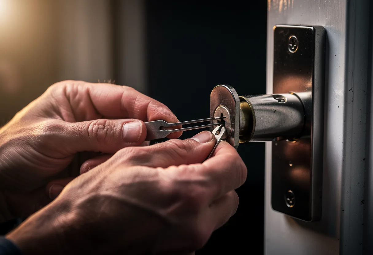 Ouverture de porte